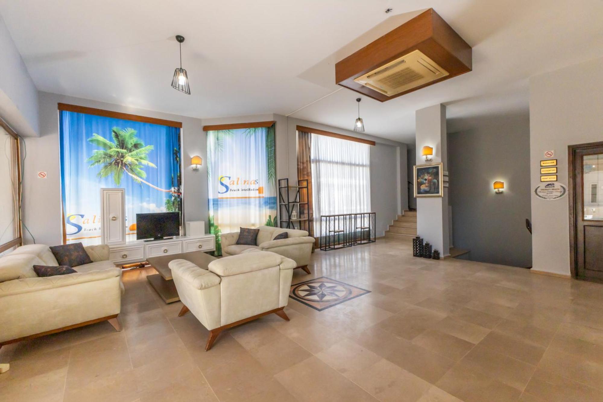 Salinas Beach Hotel Bodrum-Boutique Concept Gumbet ภายนอก รูปภาพ